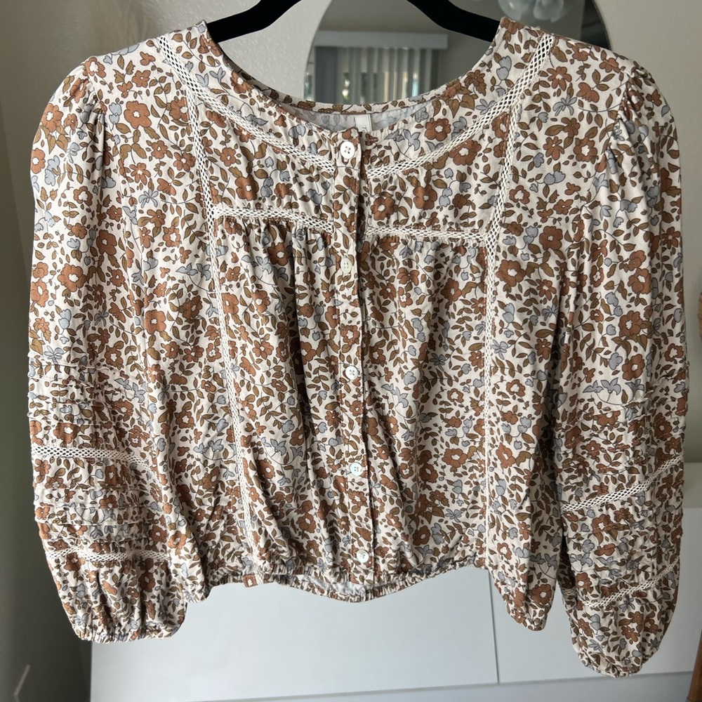 Rylee & Cru Blair Bloom blouse